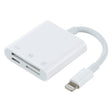 NK-101Y Pro 8 Pin to 8 Pin + SD + TF Port 3 in 1 Camera Reader Adapter - Converter & Adapter by PMC Jewellery | Online Shopping South Africa | PMC Jewellery | Buy Now Pay Later Mobicred