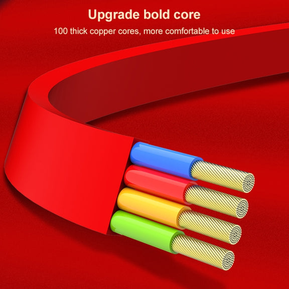 K042 1.2m 3A 3 in 1 USB to 8 Pin + USB-C / Type-C + Micro USB Bull Head Retractable Data Cable