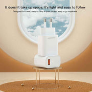 ROCK SPACE HGF-058U-A T48 QC3.0 USB Single Port Travel Charger, US Plug