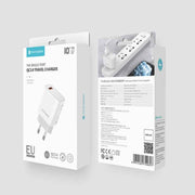 ROCK SPACE HGF-058EU-A T48 QC3.0 USB Single Port Travel Charger, EU Plug