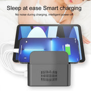 YFY-A54 100W USB + Type-C 5-Ports Smart Charging Station with Phone & Tablet Stand, EU Plug