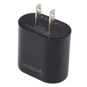 LZ-2117 18W QC3.0 3.1A USB Fast Charger, US Plug (Black)