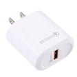LZ-2117 18W QC3.0 3.1A USB Fast Charger, US Plug (White) - USB Charger by PMC TechLife | Online Shopping South Africa | PMC TechLife | Buy Now Pay Later Mobicred