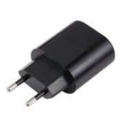 LZ-2117 18W QC3.0 3.1A USB Fast Charger, EU Plug(Black)