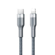 REMAX RC-009i 1m 2.22A USB-C / Type-C to 8 Pin 20W PD Fast Charging Data Cable(Silver) - 2 in 1 Cable by REMAX | Online Shopping South Africa | PMC TechLife | Buy Now Pay Later Mobicred