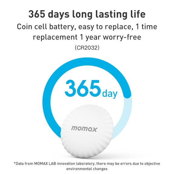 MOMAX PINTAG BR5 Wireless Positioning Anti-lost Device (Gold)