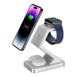 X3 15W 3 in 1 Magnetic Wireless Charger for iPhone, Apple Watch, AirPods(White) - Wireless Charger by PMC TechLife | Online Shopping South Africa | PMC TechLife | Buy Now Pay Later Mobicred