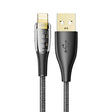 Mutural Li-CC012 1.2m 10W Transparent USB to 8 Pin Charging Data Cable - free shipping - PMC TechLife - Order now!