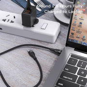 Yesido CA88 2 in 1 USB-C / Type-C to USB-C / Type-C Fast Charging Cable, Length: 1.2m