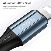 Yesido CA95 3A 20W USB-C / Type-C to 8 Pin Fast Charging Cable, Length: 1.2m
