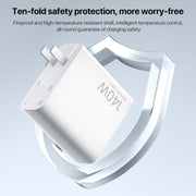 Original Xiaomi 140W 1 x USB + 2 x USB-C / Type-C Three Ports GaN Fast Charger Set, US Plug