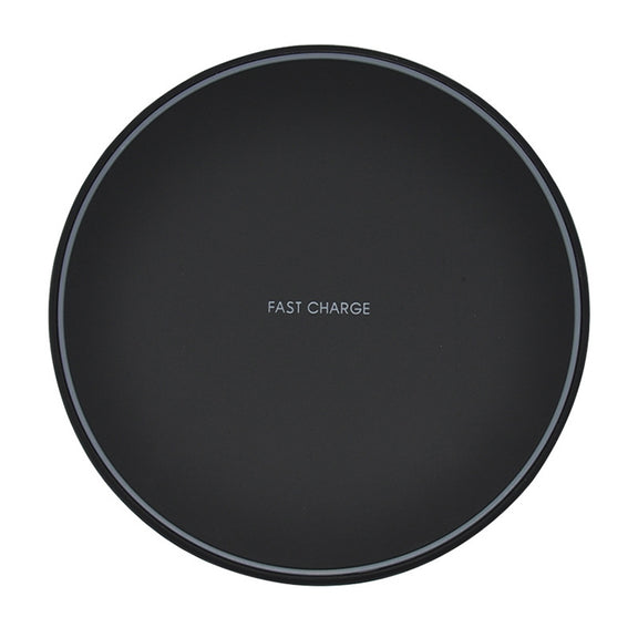 KD-1 Ultra-thin 10W Normal Charging Wireless Charger (Black)