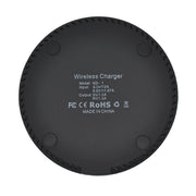 KD-1 Ultra-thin 10W Normal Charging Wireless Charger (Black)