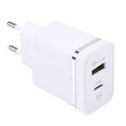 46-A2C2 20W PD + QC3.0 USB Multifunction Fast Charger，EU Plug(White)
