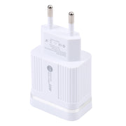 46-A2C2 20W PD + QC3.0 USB Multifunction Fast Charger，EU Plug(White)