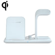 N35 3 in 1 Separated Design Quick Wireless Charger for iPhone, Apple Watch, AirPods(White) - Wireless Charger by PMC TechLife | Online Shopping South Africa | PMC TechLife | Buy Now Pay Later Mobicred