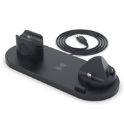 HQ-UD15-upgraded 6 in 1 Wireless Charger For iPhone, Apple Watch, AirPods and Other Android Phones(Black)