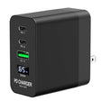 A3B 65W Output USB-C / Type-C x 2 + USB HUB PD Charger, US Plug - free shipping - PMC Jewellery - Order now!
