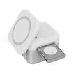 H31 15W 3 in 1 Magnetic Multifunctional Wireless Charger (White) - Wireless Charger by PMC TechLife | Online Shopping South Africa | PMC TechLife | Buy Now Pay Later Mobicred