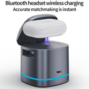 H32 15W 3 in 1 Magnetic Multifunctional Wireless Charger (Grey)