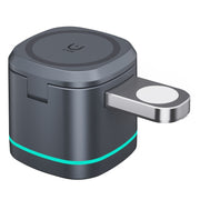 H32 15W 3 in 1 Magnetic Multifunctional Wireless Charger (Grey)