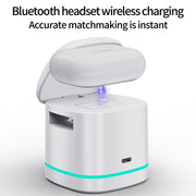 H32 15W 3 in 1 Magnetic Multifunctional Wireless Charger (White)