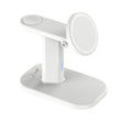 JJT-A70 15W 3 in 1 Multifunctional Magnetic Wireless Charging Holder (White) - Wireless Charger by PMC TechLife | Online Shopping South Africa | PMC TechLife | Buy Now Pay Later Mobicred