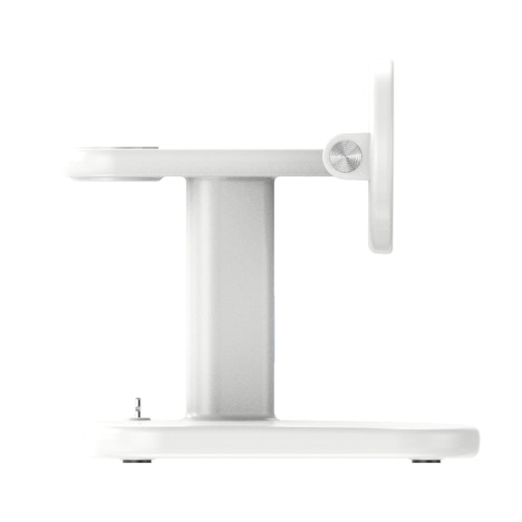 JJT-A70 15W 3 in 1 Multifunctional Magnetic Wireless Charging Holder (White)
