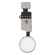 Home Button (3rd ) with Flex Cable (Not Supporting Fingerprint Identification) for iPhone 8 Plus / 7 Plus / 8 / 7(Silver) - Button & Card Slots by PMC TechLife | Online Shopping South Africa | PMC TechLife | Buy Now Pay Later Mobicred