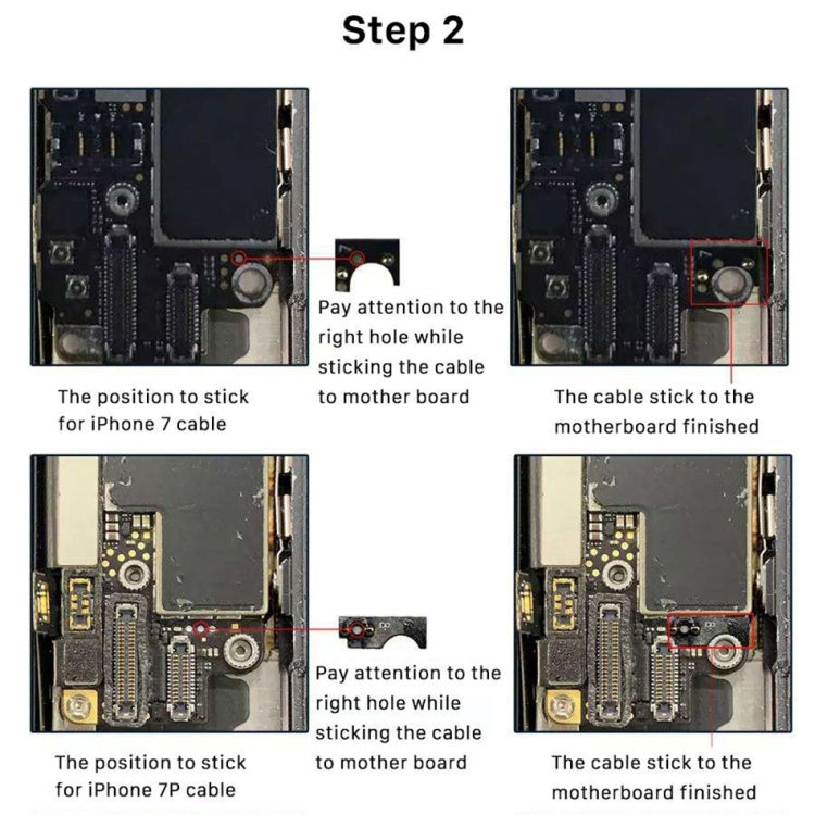 Home Button (3rd ) with Flex Cable (Not Supporting Fingerprint Identification) for iPhone 8 Plus / 7 Plus / 8 / 7(Black)