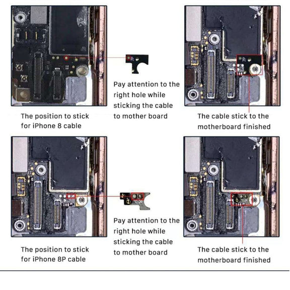 Home Button (3rd ) with Flex Cable (Not Supporting Fingerprint Identification) for iPhone 8 Plus / 7 Plus / 8 / 7(Black)