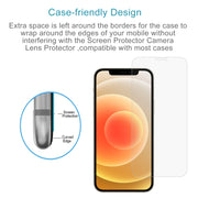 For iPhone 12 mini 50 PCS 0.26mm 9H 2.5D Tempered Glass Film (Open Hole)