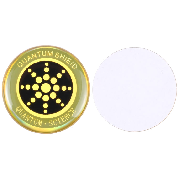 Anti Electromagnetic Radiation Mobile Phone Sticker (Gold)