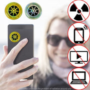 Anti Electromagnetic Radiation Mobile Phone Sticker (Gold)