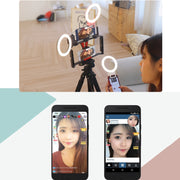 XJ18 LED Light Live Self-timer Flash Fill Light(Pink)