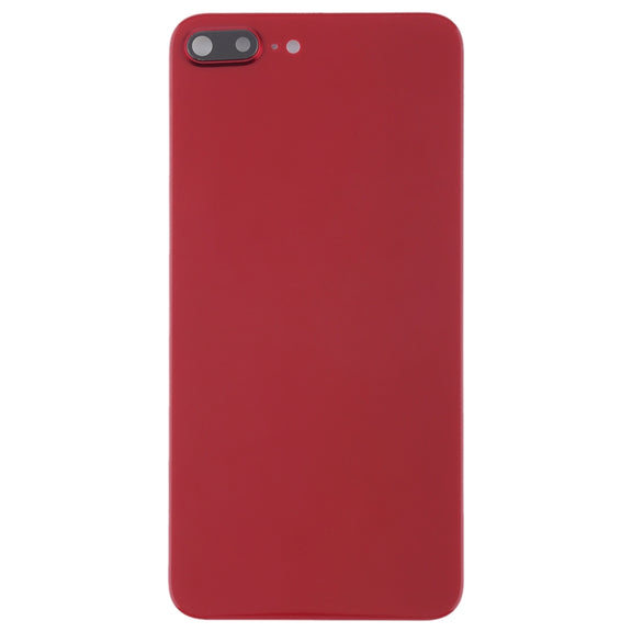 Back Cover with Adhesive for iPhone 8 Plus(Red)