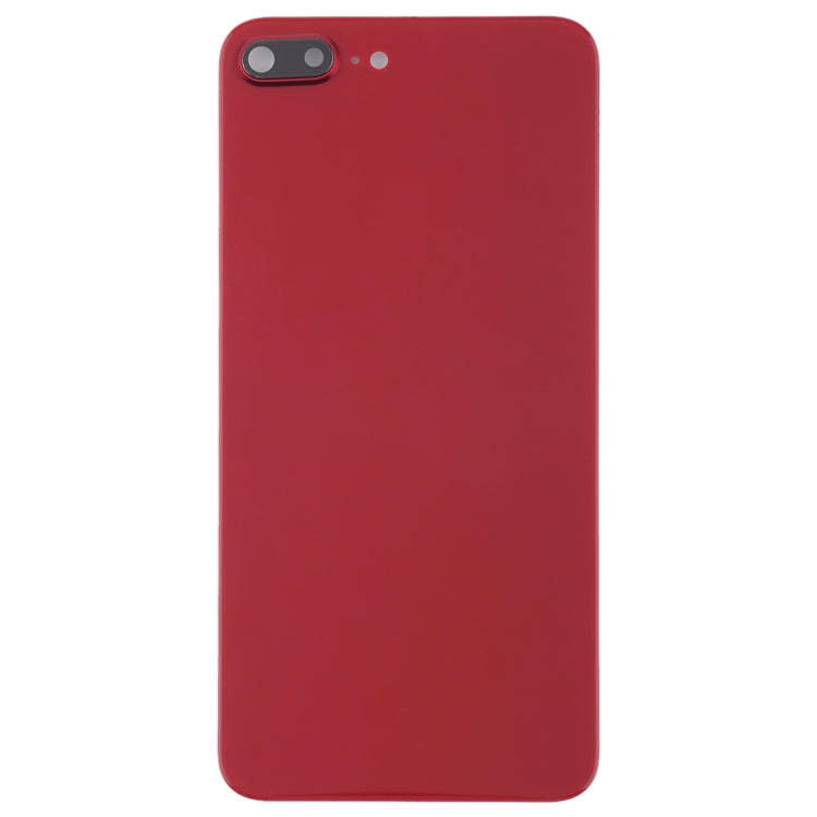 Back Cover with Adhesive for iPhone 8 Plus(Red)