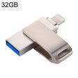 RQW-10G 2 in 1 USB 2.0 & 8 Pin 32GB Flash Drive, for iPhone & iPad & iPod & Most Android Smartphones & PC Computer - U Disk & Card Reader by PMC TechLife | Online Shopping South Africa | PMC TechLife | Buy Now Pay Later Mobicred