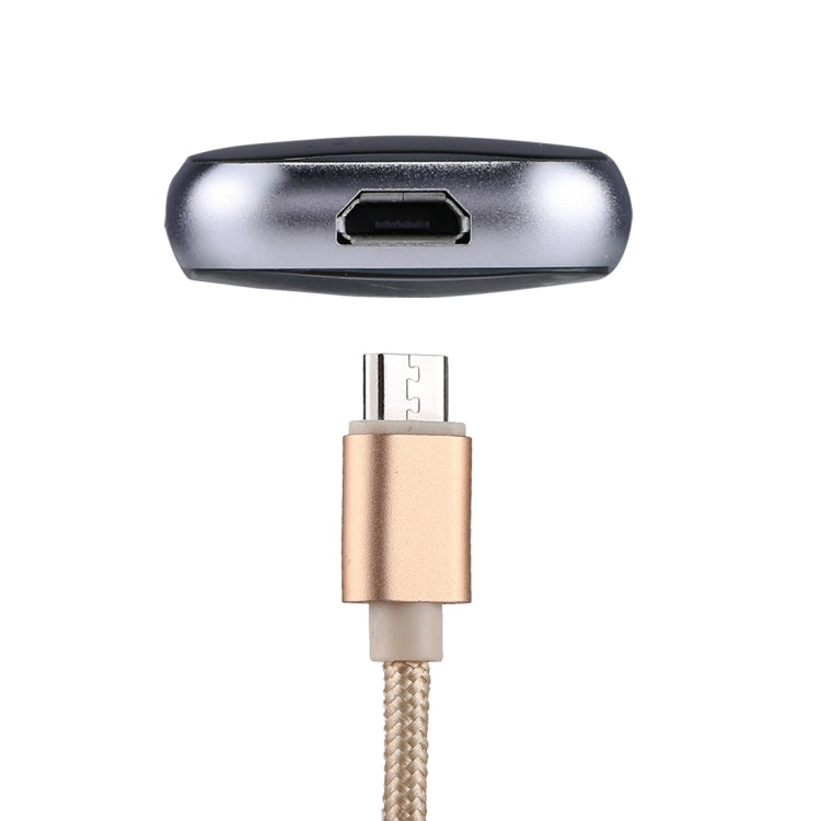 RQW-18S 8 Pin 64GB Multi-functional Flash Disk Drive with USB / Micro USB to Micro USB Cable(Black)