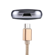 RQW-18S 8 Pin 128GB Multi-functional Flash Disk Drive with USB / Micro USB to Micro USB Cable(Black)
