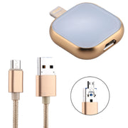 RQW-18S 8 Pin 16GB Multi-functional Flash Disk Drive with USB / Micro USB to Micro USB Cable(Gold)