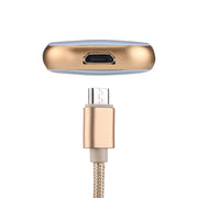 RQW-18S 8 Pin 16GB Multi-functional Flash Disk Drive with USB / Micro USB to Micro USB Cable(Gold)