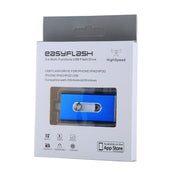 RQW-02 3 in 1 USB 2.0 & 8 Pin & Micro USB 32GB Flash Drive(Blue)
