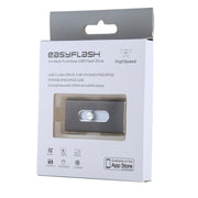 RQW-02 3 in 1 USB 2.0 & 8 Pin & Micro USB 64GB Flash Drive(Black)