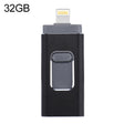 easyflash RQW-01B 3 in 1 USB 2.0 & 8 Pin & Micro USB 32GB Flash Drive(Black) - free shipping - PMC TechLife - Order now!