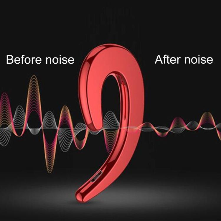 B18 Bone Conduction Bluetooth V4.1 Sports Headphone Earhook Headset, For iPhone, Samsung, Huawei, Xiaomi, HTC and Other Smart Phones or Other Bluetooth Audio Devices(Silver)