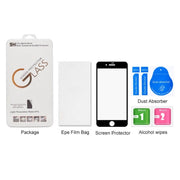 Anti-scratch 9H  Full Screen HD Tempered Glass Film for iPhone SE 2020 / 8 / 7 (Black)