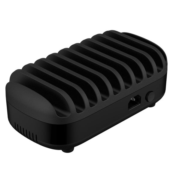 ORICO DUK-10P 120W 10 USB Ports Smart Charging Station with Phone & Tablet Stand, AU Plug(Black)