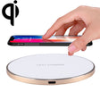 Q21 Fast Charging Wireless Charger Station with Indicator Light(Gold) - Wireless Charger by PMC TechLife | Online Shopping South Africa | PMC TechLife | Buy Now Pay Later Mobicred