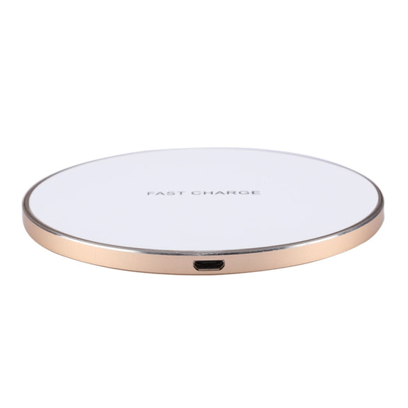 Q21 Fast Charging Wireless Charger Station with Indicator Light(Gold)